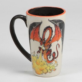 Latte Cup - Stoneware Bisque Latte Cup - Stoneware Bisque